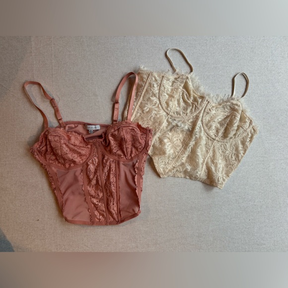Bundle of 2! Lace corset tops - Size Small - Picture 4 of 5